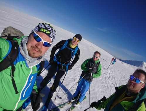 naše začátky se SKIALPY