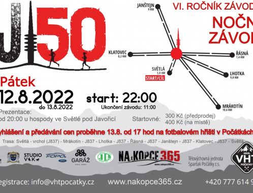 JAVOŘICKÁ PADESÁTKA - J50/2022