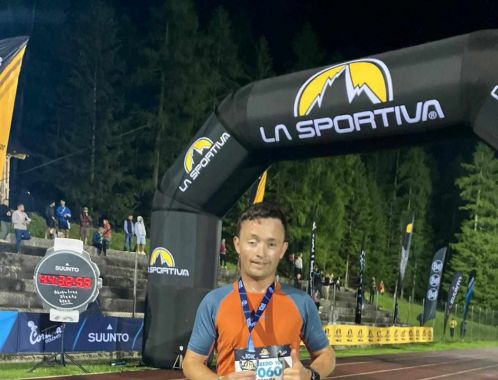 Zdenda a La Sportiva Lavaredo UTMB 10 km