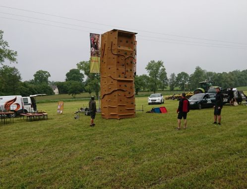 Lezecká stěna na akci Den přírody 2018/5